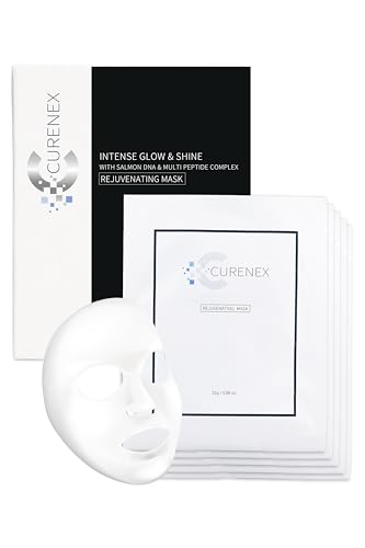 CURENEX(キュアネックス)水光成分高濃縮マスク 25ml×5枚<韓国肌管理><高保湿>PDRN(サーモンDNA)/マルチペプチド/ナイアシンアミド/グルタチオン|フェイスパック うるおい 敏感肌 乾燥肌 バリア強化 スキンケア 韓国ドクターズコスメ