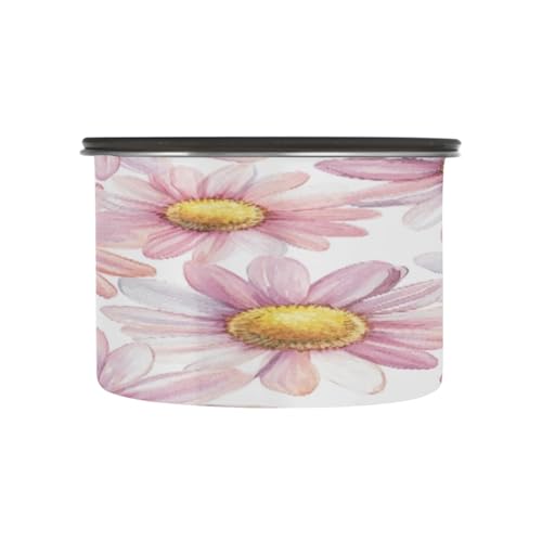 Envase Hermético de Acero Inoxidable ATTX 500 ml Rosa