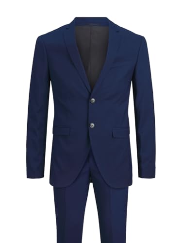 JACK & JONES Herren Jprfranco Suit Noos Business Anzug Hosen Set, Medieval Blue, 50 EU