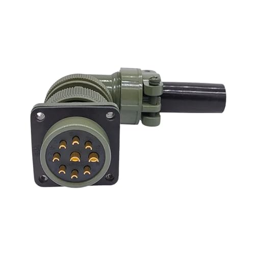 Conector militar 5015 MS3108A circular de especificación militar tipo enchufe angular 20-7S 6