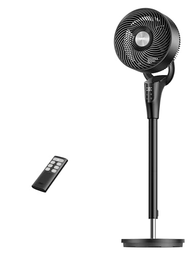 Dreo Leiser Standventilator, 1444m³/h Luftvolumen oszillierende...