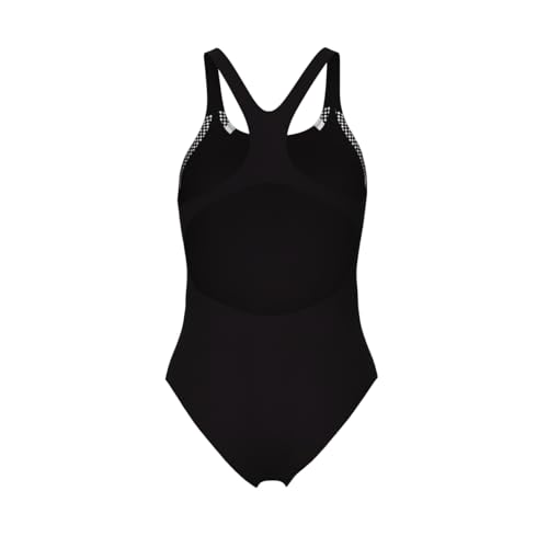 Arena Costume Intero Piscina Graphic Pro Back Nero Bianco Donna 48 - 4