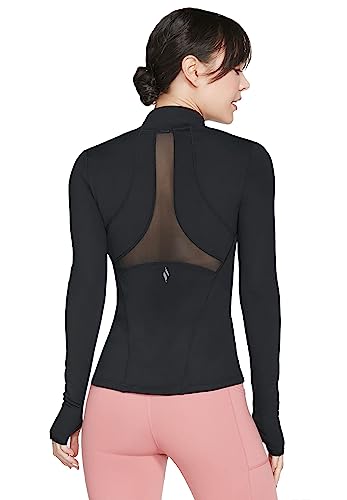 Image of Skechers Nylon Womens Standard Length Jacket