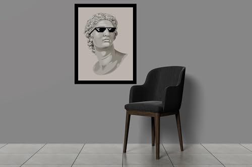 Image of BLINKART Trendy Abstract Wall Art Painting Print Design | Aesthetic Wall Decor Photo Artwork Frame Decoration Hanging For Home Bedroom Living Room Office Wall Decor | T040 | 13x10 Inches