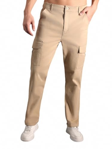 Image of HIGH STAR Men's Loose Fit Casual Pants