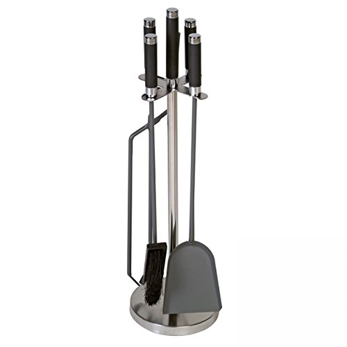 Preisvergleich Produktbild raik 21.02.743.2 Kaminbesteck, 4-teilig, Edelstahl, 62cm