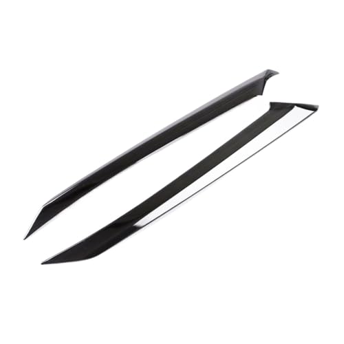Carcasa de faro negro para Camry SE XSE TRD moldura inoxidable