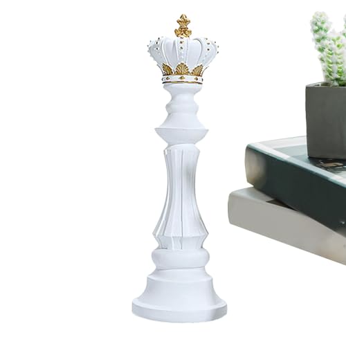 Décoration échecs en résine haut de gamme pour intérieur chic et épuré