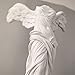 XinTX 5.9 Inch Greek Victory Goddess Resin Statue,The Winged Victory Sculpture Figurine,Room Office Bookself Art Decor (5.9