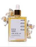 GODA Silk Body Oil Women - Firming Anti Aging Moisturizing Formula, Crepey Skin Hydrating After Shower, Scented Organic Blend Premium Skincare