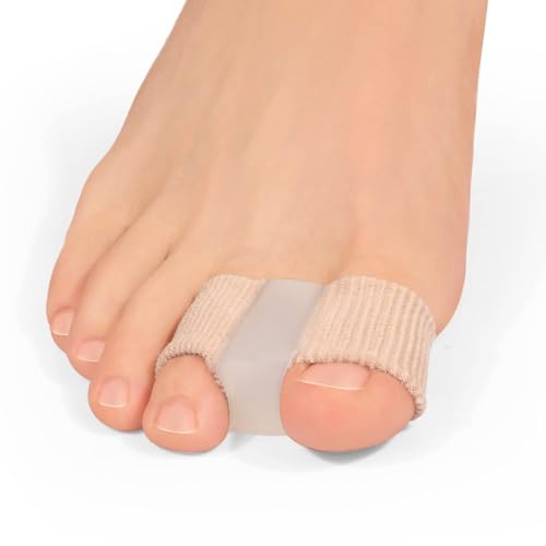 Image of Inralimot 1 Pcs Bunions Gel Toe Separators for Overlapping Toes,Toe Spacers Separators, Wicking Breathable Fabric Bunion Corrector with Gel Lining for Bunion Pain Relief and Overlapping Toe