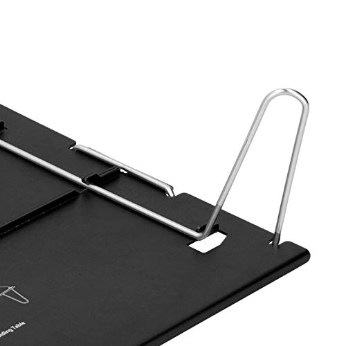Mesa dobrável externa prática, mesa dobrável forte durável de aço inoxidável, para cozinha, casa, ac