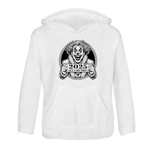 Azeeda 'Clown New Year 2025' Children's Hoodie/Hooded Sweater (KO051520)