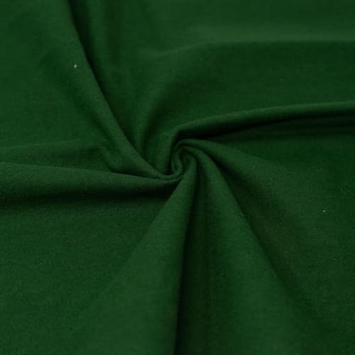 RTC Fabrics 42'/43' 100% Cotton Flannel Crafting Fabric by The Yard, Evergreen