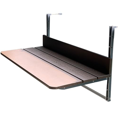 Table de balcon pliable réglable pour optimiser les petits garde-corps - 2