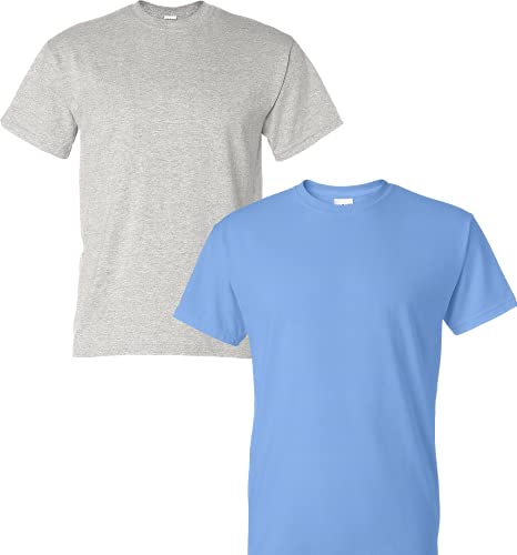T-shirt 50/50 G800 nuance Cendre et Carolina finitions robustes