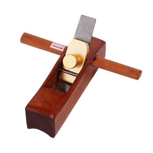Handhobel - Einhandhobel, 16.7cm Handplaner - Holz Hobel mit Hochgeschwindigkeitsstahlklinge für Möbelbau, Tischlerarbeiten, Trimmen, Zapfen,...