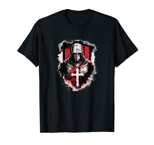 Croisé médiéval des Templiers T-Shirt