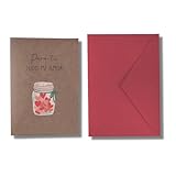 Forletter - Tarjeta de Felicitación Kraft, Tarro