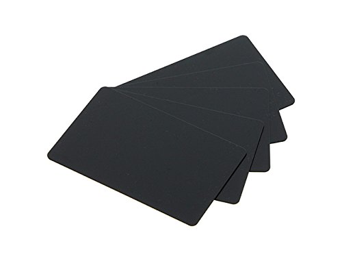 Evolis C8001 Hard Plastic Cards Pack of 500 Black