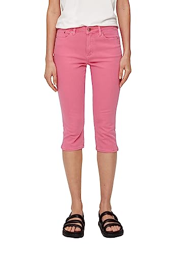 s.Oliver Women's 2131815 Capri Jeans, Betsy Slim Fit, rosa 44Z8, 48