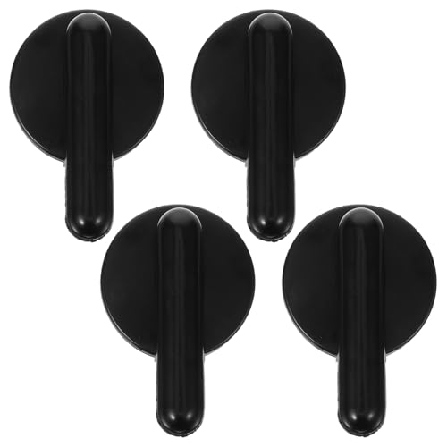 Kisangel 4 Cerraduras Indicadoras para Puertas de Baño Público Cerradura de Privacidad sin Llave Pestillo de Nylon Resistente Indicador Ocupado/Libre para Mampara de Aseo Uso Comercial