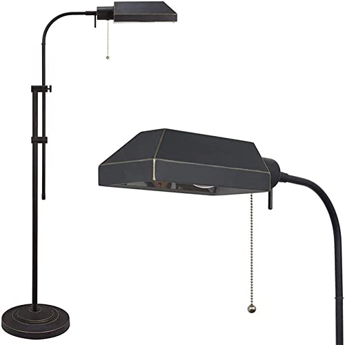 Lampes verticales LED style américain en métal pour chambre et salon