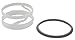 Produktbild GROHE Führungs- und Gleitring (Original Ersatzteil, Langlebig, Robust, Herstellergarantie: 5 Jahre), Hellgrau, 46632V00