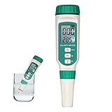 【Diseño de Compensación Automática】: Medidor pH digital compensación automática de temperatura (ATC) incorporada para obtener resultados precisos.
