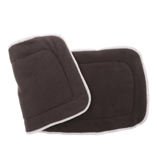 IWOWHERO Inserti per Pannolini Lavabili per Adulti 18x8 a 4 Strati in Fibra di Carbonio di Bambù, ad Alta Assorbenza e Riutilizzabili, Protezione per Incontinenza degli Anziani