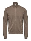 strickjacke selected touch Cremallera frontal Selected Homme Male Strickjacke Zip-up