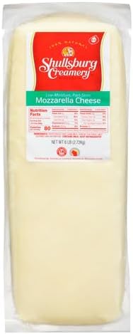 Shullsburg Creamery - Mozzarella Cheese - 6 Pound Loaf