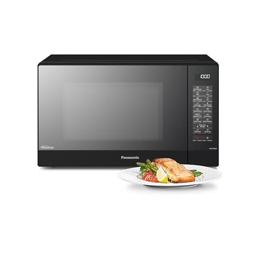 Panasonic NN-GT46KBSUG 1000 W Aanrecht Grill Magnetron met 24 Automatische Programma's, 31 Liter Capaciteit, Zwart