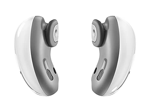Image of Samsung Galaxy Buds Live Bluetooth truly Wireless In Ear Earbuds with microphone Mystic White