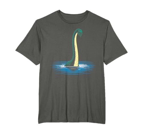 Monstruo del lago Ness para hombres, mujeres y niños Camiseta