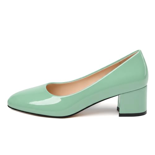 Image of SKYSTERRY Women's Low Heel Dress Pumps Shoes 2 Inch