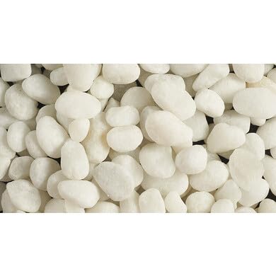 OOGarden - Galet de marbre blanc roulé 40/60 mm en sac de 25kg