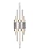 Fredrick Ramond Trinity Collection 22" One Light 10W Integrated LED Wall Sconce, Heritage Brass Finish w/Frosted Glass