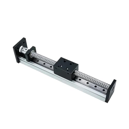 Dual Optical Axis Manual Sliding Table Rail Guide GX1204 Mini Actuator Linear Module Stage with MGN12 Rail for 3D Printer(Effective 400mm)