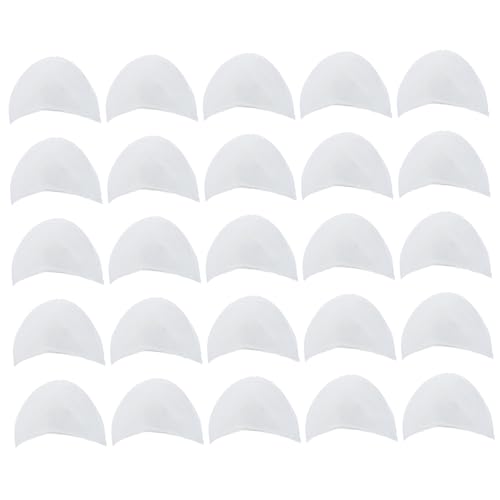 OHPHCALL Cotton Shoulder Pads Suit Shoulder 50pcs Shoulder Pads for Mens Suits Womens Clothing Shoulder Push up Pads