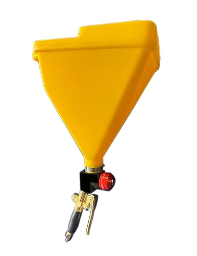 Stucco Mortar Hopper Gun Sprayer for Cement Finish Texture Coating (Not for Spraying Synthetic Stucco finishes)