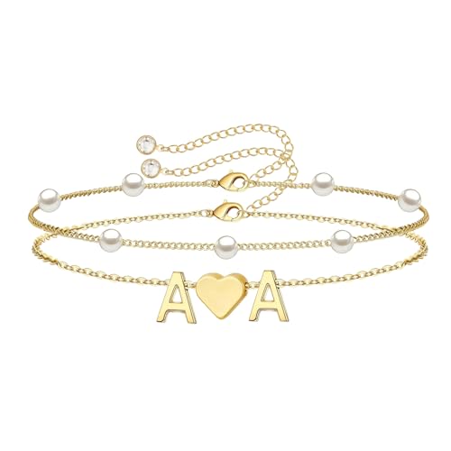 14K Gold Plated Bracelets for Women