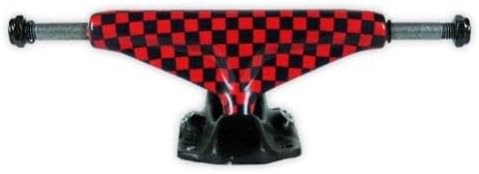 Skateboard Decks Checkered White Red Deck 8.0