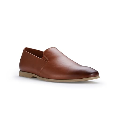 Image of Ferro Aldo Men's Slip-On Loafers | Woven Espadrille & Classic Styles | Casual & Formal Dress Shoes