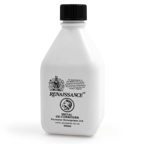 RENAISSANCE Metal De-corroder 250ml - Safe And Effective Non-Toxic Rust Remover For Metal - Rust Converter For Metal