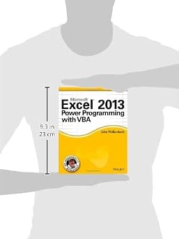 Excel 2013 Power Programming with VBA (Mr. Spreadsheet's Bookshelf)