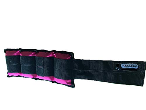 Caneleira/Tornozeleira 2 Kg Rosa Par