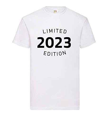 T-shirt pour homme blanc coton XXXL 2023 Limited Edition mode