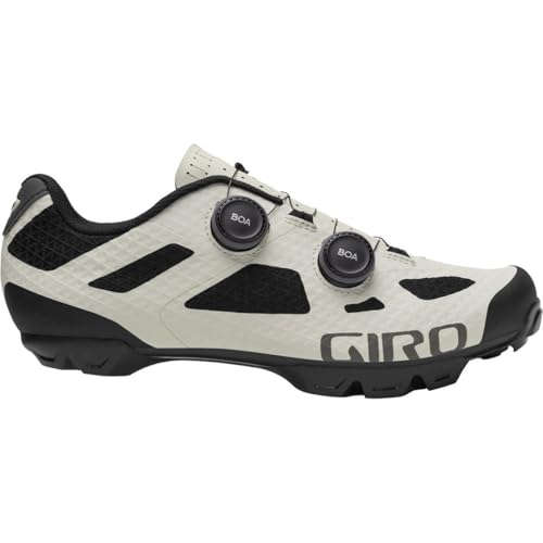 Image of Giro Sector Men's Mountain Bike Shoe, Light Sharkskin, US 7.5 / EU 40