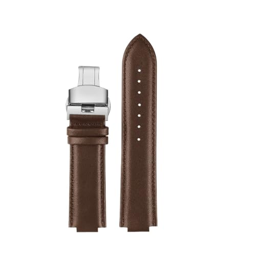 [ȓX] Casio EFB-680 ECB-10D ECB-10D-2A/10YD 10PB t@[nEXI[NV[Y fBt@ChXgbv 24*14mm ubN u[ΉU[EHb`oh(Brown-silver B)